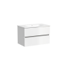 Тумба под раковину Sancos Urban UR80W 80х50 подвесная цвет белый